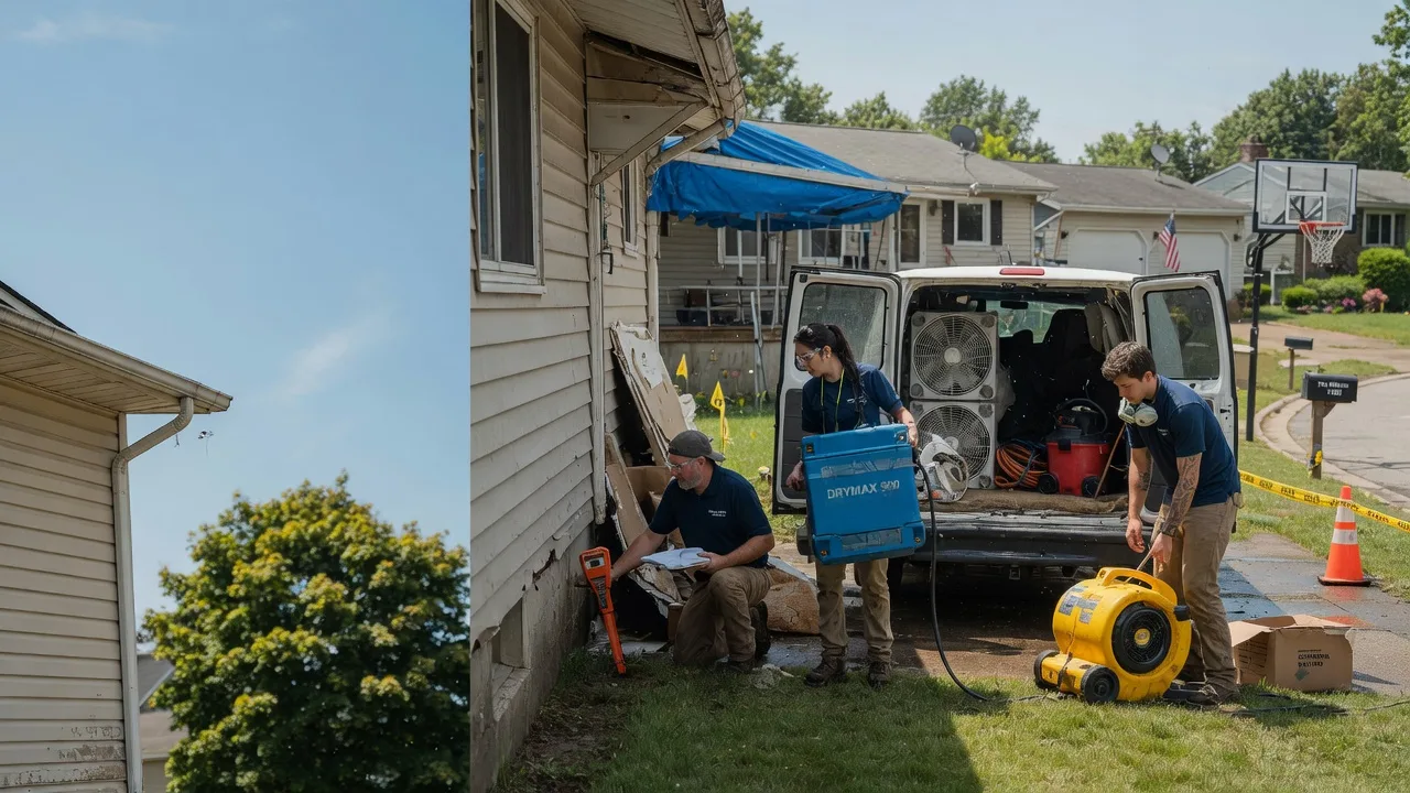Ceiling Leak Cleanup in Westerville, NE near me